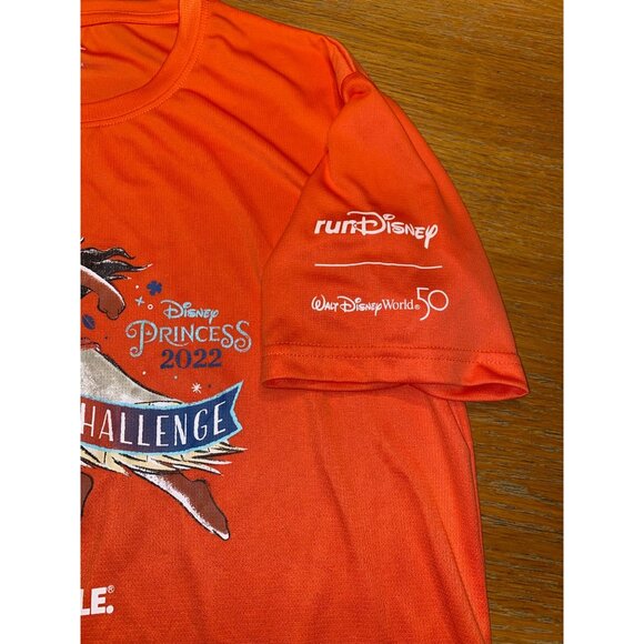 runDisney Orange Short Sleeve-M - Picture 3 of 4
